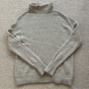 Vince funnel neck wool blend sweater - small